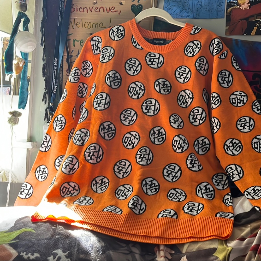 Dragon Ball Super chunky sweater!
